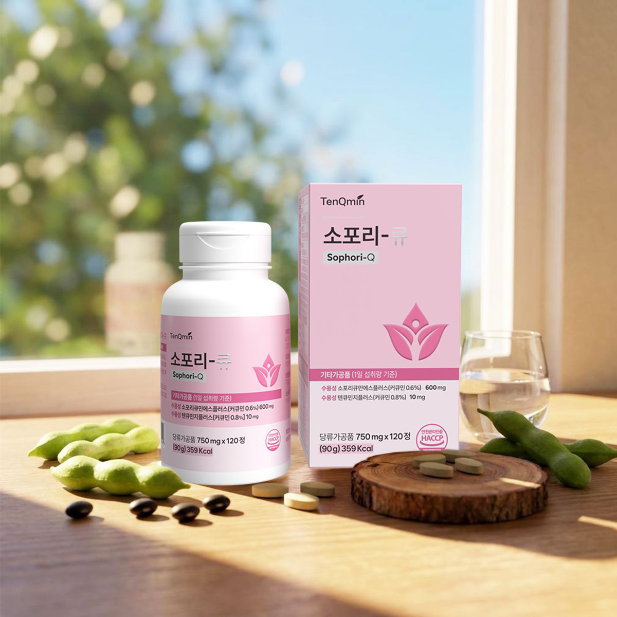 소포리-큐, 750mg X 120정