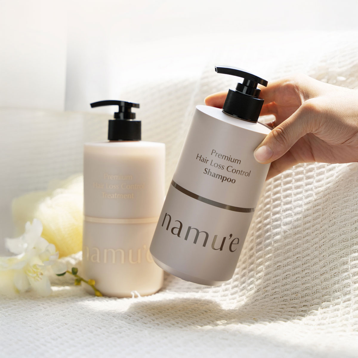 나무에 샴푸 트리트먼트 세트